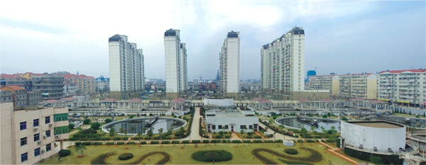 江西最大污水處理廠——南昌朝陽污水處理廠二期工程（省、市優良工程，獲滕王閣杯）